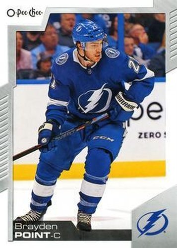 #467 Brayden Point - Tampa Bay Lightning - 2020-21 O-Pee-Chee Hockey