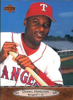 #467 Darryl Hamilton - Texas Rangers - 1996 Upper Deck Baseball