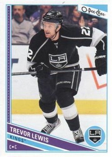 #467 Trevor Lewis - Los Angeles Kings - 2013-14 O-Pee-Chee Hockey