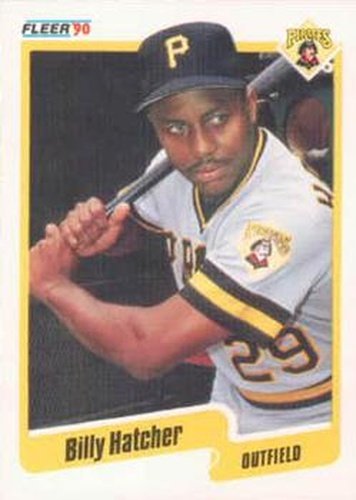 #467 Billy Hatcher - Pittsburgh Pirates - 1990 Fleer USA Baseball
