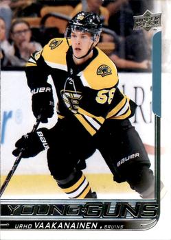 #468 Urho Vaakanainen - Boston Bruins - 2018-19 Upper Deck Hockey