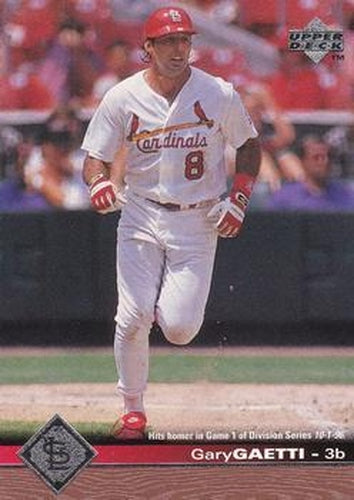 #468 Gary Gaetti - St. Louis Cardinals - 1997 Upper Deck Baseball