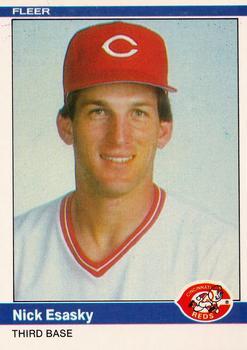 #468 Nick Esasky - Cincinnati Reds - 1984 Fleer Baseball