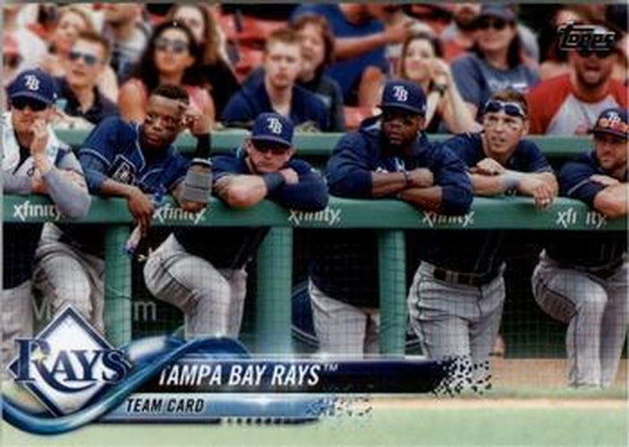 #468 Tampa Bay Rays - Tampa Bay Rays - 2018 Topps Baseball