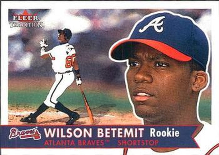 #468 Wilson Betemit - Atlanta Braves - 2001 Fleer Tradition Baseball
