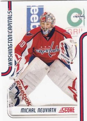 #469 Michal Neuvirth - Washington Capitals - 2011-12 Score Hockey