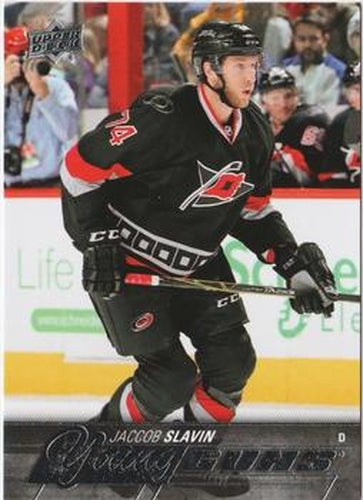 #469 Jaccob Slavin - Carolina Hurricanes - 2015-16 Upper Deck Hockey