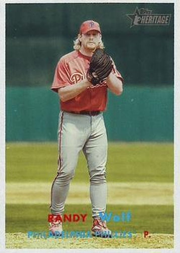 #469 Randy Wolf - Philadelphia Phillies - 2006 Topps Heritage Baseball
