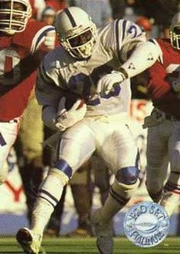 #46 Albert Bentley - Indianapolis Colts - 1991 Pro Set Platinum Football