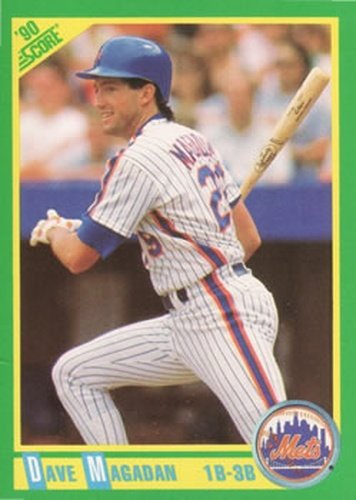 #46 Dave Magadan - New York Mets - 1990 Score Baseball