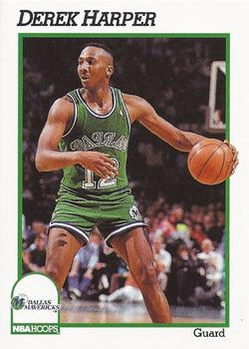 #46 Derek Harper - Dallas Mavericks - 1991-92 Hoops Basketball