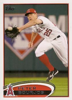 #46 Peter Bourjos - Los Angeles Angels - 2012 Topps Baseball