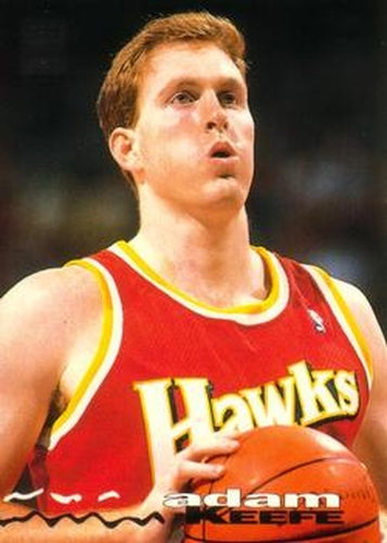 #46 Adam Keefe - Atlanta Hawks - 1993-94 Stadium Club Basketball