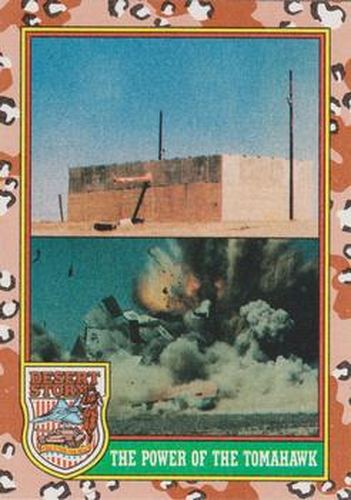 #46 The Power of the Tomahawk - 1991 Topps Desert Storm