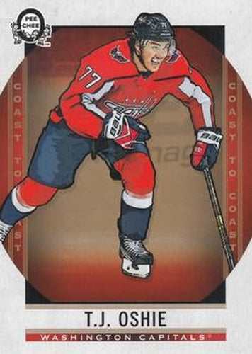 #46 T.J. Oshie - Washington Capitals - 2018-19 O-Pee-Chee Coast to Coast Hockey