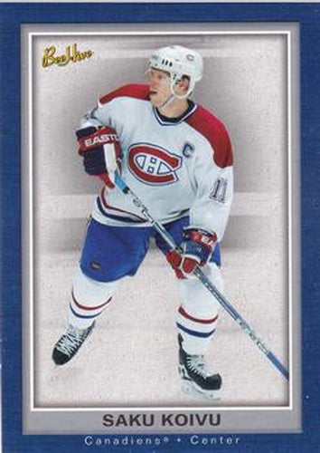 #46 Saku Koivu - Montreal Canadiens - 2005-06 Upper Deck Beehive Hockey