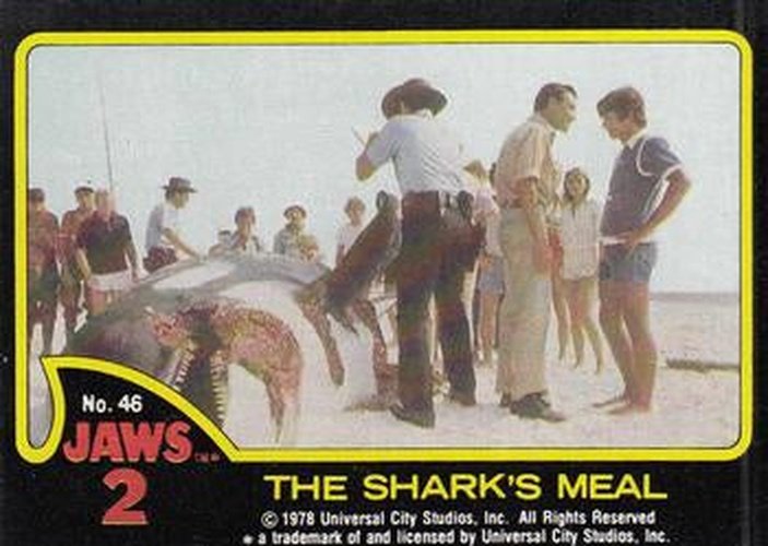 #46 The Shark's Meal - 1978 Jaws 2