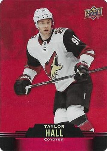 #DC-46 Taylor Hall - Arizona Coyotes - 2020-21 Upper Deck Tim Hortons Hockey - Red Die Cut