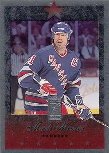 #46 Mark Messier - New York Rangers - 1995-96 Donruss Elite Hockey
