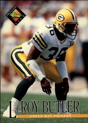 #46 LeRoy Butler - Green Bay Packers - 1994 Pro Line Live Football