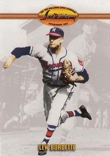 #46 Lew Burdette - Milwaukee Braves - 1993 Ted Williams Baseball