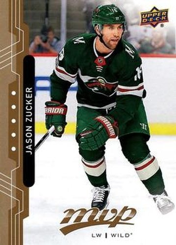 #46 Jason Zucker - Minnesota Wild - 2018-19 Upper Deck MVP Hockey