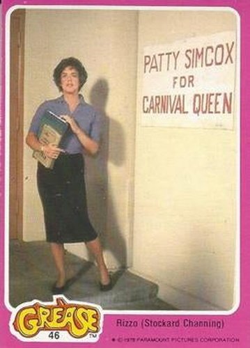 #46 Rizzo Stockard Channing - 1978 O-Pee-Chee Grease