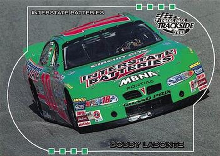 #46 Bobby Labonte's Car - Joe Gibbs Racing - 2001 Press Pass Trackside Racing