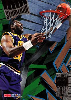 #46 Karl Malone - Utah Jazz - 1995-96 Hoops Basketball - Slamland