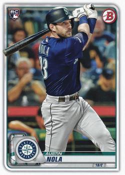 #46 Austin Nola - Seattle Mariners - 2020 Bowman Baseball