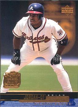 #46 Brian Jordan - Atlanta Braves - 2000 Upper Deck Baseball