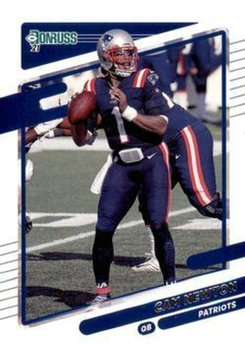 #46 Cam Newton - New England Patriots - 2021 Donruss Football