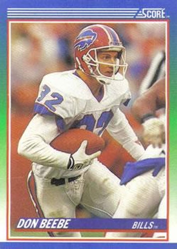#46 Don Beebe - Buffalo Bills - 1990 Score Football