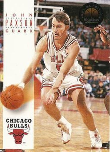 #46 John Paxson - Chicago Bulls - 1993-94 SkyBox Premium Basketball