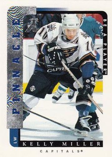 #46 Kelly Miller - Washington Capitals - 1996-97 Pinnacle Be a Player Hockey