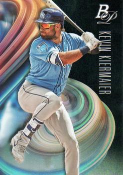 #46 Kevin Kiermaier - Tampa Bay Rays - 2018 Bowman Platinum Baseball