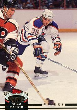 #46 Norm Maciver - Edmonton Oilers - 1992-93 Stadium Club Hockey