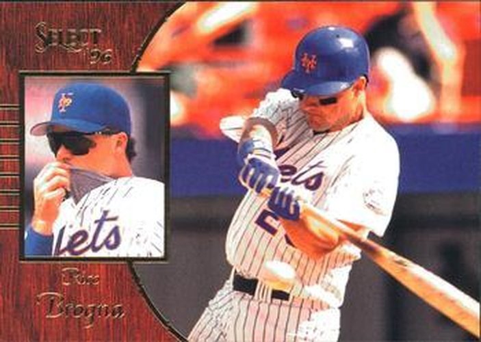 #46 Rico Brogna - New York Mets - 1996 Select Baseball