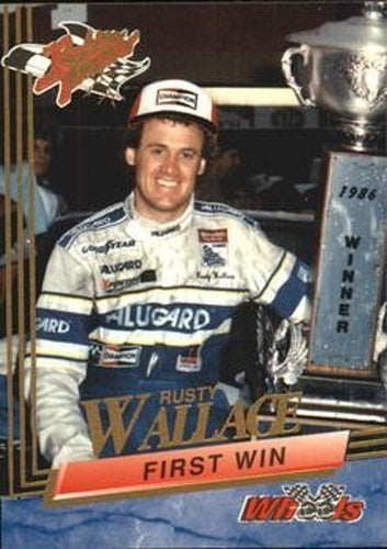 #46 Rusty Wallace - Blue Max Racing - 1993 Wheels Rookie Thunder Racing