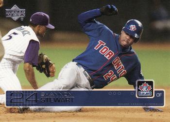 #46 Shannon Stewart - Toronto Blue Jays - 2003 Upper Deck Baseball