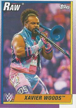 #46 Xavier Woods - 2021 Topps Heritage WWE Wrestling