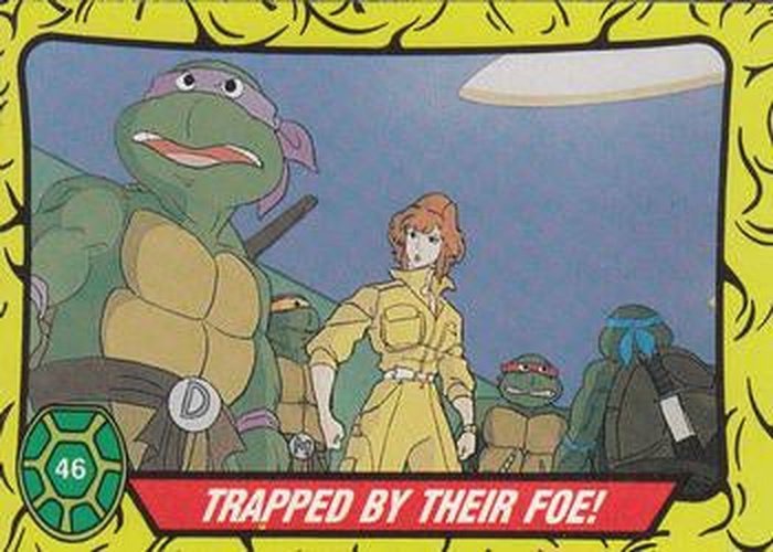 #46 Trapped By Their Foe! - 1989 O-Pee-Chee Teenage Mutant Ninja Turtles