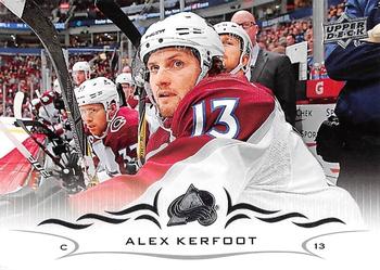 #46 Alex Kerfoot - Colorado Avalanche - 2018-19 Upper Deck Hockey