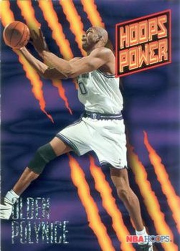 #PR-46 Olden Polynice - Sacramento Kings - 1994-95 Hoops Basketball - Power Ratings