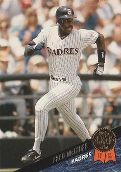 #46 Fred McGriff - San Diego Padres - 1993 Leaf Baseball
