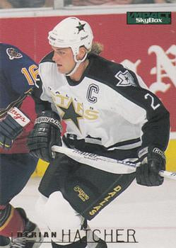 #46 Derian Hatcher - Dallas Stars - 1995-96 SkyBox Impact Hockey
