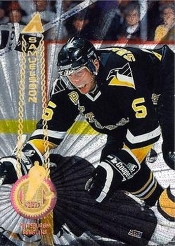 #46 Ulf Samuelsson - Pittsburgh Penguins - 1994-95 Pinnacle Hockey - Rink Collection