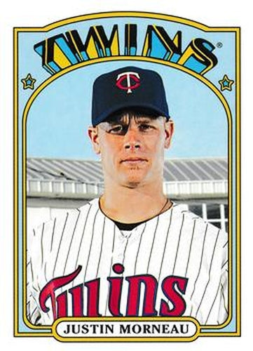 #46 Justin Morneau - Minnesota Twins - 2013 Topps Archives Baseball