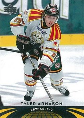 #46 Tyler Arnason - Brynas IF Gavle - 2004-05 UD All-World Edition Hockey