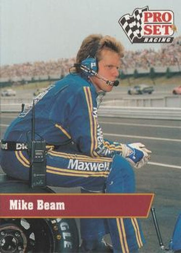 #46 Mike Beam - Junior Johnson & Associates - 1991 Pro Set Racing